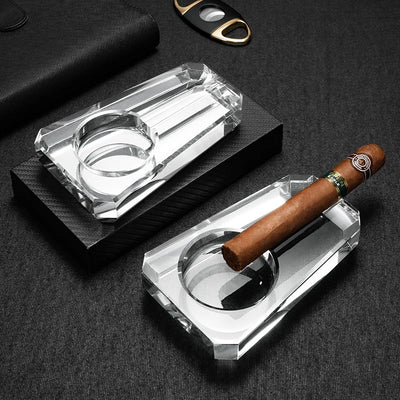 Montreux Époque Luxury Crystal Cigar Ashtray - Montreux Époque