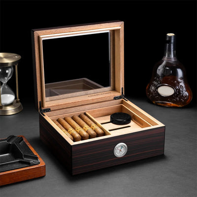 Montreux Époque Deluxe Portable Cigar Humidor - Montreux Époque