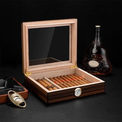 Montreux Époque Deluxe Portable Cigar Humidor - Montreux Époque