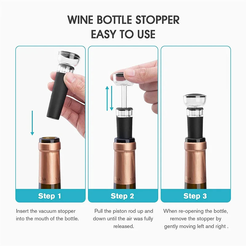 Montreux Époque Vacuum Wine Preserver Set - Montreux Époque
