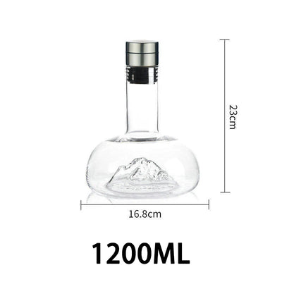 Montreux Époque Montreux Mountains Wine Decanter - Montreux Époque