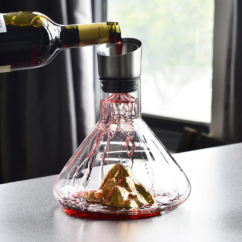 Montreux Époque Montreux Mountains Wine Decanter - Montreux Époque