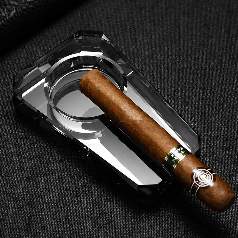 Montreux Époque Luxury Crystal Cigar Ashtray - Montreux Époque